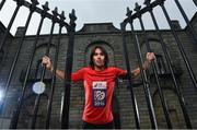 10 May 2016; Olympic Marathon qualifier Mick Clohisey launched the 2016 SSE Airtricity Dublin Marathon and Race Series with a tribute to the Ireland 2016 Centenary today at Kilmainham Gaol. Photo by Sportsfile