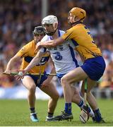 8 May 2016; Brian O'Halloran of Waterford in action against Cian Dillon and Colin Ryan of Clare during the Allianz Hurling League, Division 1 Final - Replay, Clare v Waterford, at Semple Stadium, Thurles, Tipperary. Picture credit: Ray McManus / SPORTSFILE