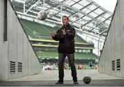 11 May 2016; SPAR FAI Primary School 5s Programme ambassador and former Republic of Ireland International Jason McAteer was at the AVIVA Stadium to watch the SPAR FAI Primary School 5s National Finals where 192 girls and boys from 24 schools battled it out for national honours. The 2016 SPAR FAI Primary School 5s Programme was the biggest yet as almost 24,000 children from 1,267 schools took part in county, regional and provincial blitzes nationwide. For further information please see www.spar.ie or www.faischools.ie. Aviva Stadium, Dublin. Picture credit: Matt Browne / SPORTSFILE