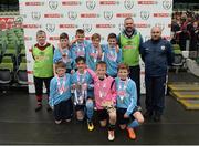 11 May 2016;  Dunboyne SPS, Meath, winners of the Tournament 'C' Schools competition. SPAR FAI Primary School 5s National Finals, Aviva Stadium, Dublin. Picture credit: Piaras Ó Mídheach / SPORTSFILE