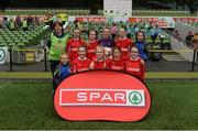 11 May 2016; The Thomastown NS, Tipperary, squad. SPAR FAI Primary School 5s National Finals, Aviva Stadium, Dublin. Picture credit: Piaras Ó Mídheach / SPORTSFILE
