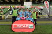 11 May 2016; The Dunboyne SPS, Meath, squad. SPAR FAI Primary School 5s National Finals, Aviva Stadium, Dublin. Picture credit: Piaras Ó Mídheach / SPORTSFILE