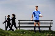 12 May 2016; Dublin stars Ali Twomey, Noelle Healy, David Treacy and Jonny Cooper helped Dublin GAA and sponsors AIG Insurance officially launch the new Dublin jersey today. Available at oneills.com and at sports outlets nationwide for €65, the jersey will be worn for the first time in a game by the Dublin minor hurlers on Saturday against Kilkenny. Pictured is Dublin footballer Jonny Cooper. Photo by Stephen McCarthy/Sportsfile