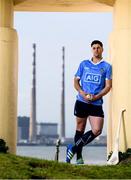 12 May 2016; Dublin stars Ali Twomey, Noelle Healy, David Treacy and Jonny Cooper helped Dublin GAA and sponsors AIG Insurance officially launch the new Dublin jersey today. Available at oneills.com and at sports outlets nationwide for €65, the jersey will be worn for the first time in a game by the Dublin minor hurlers on Saturday against Kilkenny. Pictured is Dublin hurler David Treacy. Photo by Stephen McCarthy/Sportsfile