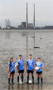 12 May 2016; Dublin stars Ali Twomey, Noelle Healy, David Treacy and Jonny Cooper helped Dublin GAA and sponsors AIG Insurance officially launch the new Dublin jersey today. Available at oneills.com and at sports outlets nationwide for €65, the jersey will be worn for the first time in a game by the Dublin minor hurlers on Saturday against Kilkenny. Pictured from left are Dublin Camogie star Ali Twomey, Dublin hurler David Treacy, Dublin footballer Jonny Cooper and Dublin Ladies Footballer Noelle Healy. Photo by Stephen McCarthy/Sportsfile