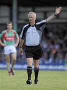 5 June 2010; Referee Jimmy White. Connacht GAA Football Senior Championship Quarter-Final, Sligo v Mayo, Markievicz Park, Sligo. Picture credit: Oliver McVeigh / SPORTSFILE