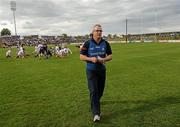 5 June 2010; Westmeath manager Kevin Martin walks off the field as the teams warm down. Christy Ring Cup Semi-Final, Kildare v Westmeath, Pairc Tailteann, Navan, Co. Meath. Photo by Sportsfile