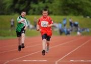 10 June 2010; Ronan Desmond, from Bandon, Cork, in action during his athletics divisioning events at the 2010 Special Olympics Ireland Games. University of Limerick, Limerick. Picture credit: Stephen McCarthy / SPORTSFILE