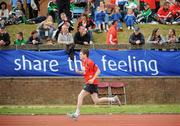 10 June 2010; Con Credon, from Douglas, Cork, in action during the athletics divisioning events at the 2010 Special Olympics Ireland Games. University of Limerick, Limerick. Picture credit: Stephen McCarthy / SPORTSFILE