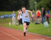 10 June 2010; David Wall, from Clonsilla, Dublin, in action during his athletics divisioning event at the 2010 Special Olympics Ireland Games. University of Limerick, Limerick. Picture credit: Stephen McCarthy / SPORTSFILE