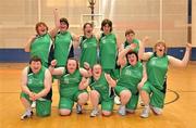 11 June 2010; The Connaught womens basketball team celebrate after their game against Eastern Region. Womens basketball, day 2, 2010 Special Olympics Ireland Games. University of Limerick, Limerick. Picture credit: Diarmuid Greene / SPORTSFILE