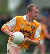 24 May 1998; Anto Finnegan of Antrim during the Ulster Senior Football Championship Quarter-Final match between Antrim and Donegal at Casement Park in Belfast. Photo by David Maher/Sportsfile