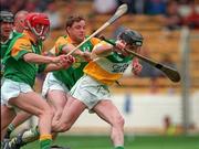 24 May 1998; Billy Dooley of Offaly during the Leinster GAA Senior Hurling Championship Quarter-Final match between Offaly and Meath at Croke Park in Dublin. Photo by Ray McManus/Sportsfile