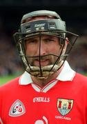 31 May 1998; Brian Corcoran of Cork during the Munster Senior Hurling Championship Quarter-Final match between Limerick and Cork at the Gaelic Grounds in Limerick. Photo by Ray Lohan/Sportsfile