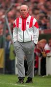 31 May 1998; Derry Manager Brian Mullins during the Ulster GAA Football Senior Championship Quarter-Final match between Derry and Monaghan at Celtic Park in Derry. Photo by David Maher/Sportsfile