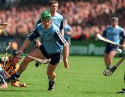 31 May 1998; Conor McCann of Dublin during the Leinster GAA Hurling Senior Championship Quarter-Final match between Dublin and Kilkenny at Parnell Park in Dublin. Photo by Brendan Moran/Sportsfile