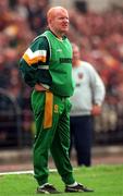 24 May 1998. . Ulster Football Championship, Casement Park, Belfast. Picture Credit: David Maher/SPORTSFILE. 24 May 1998; Donegal Manager Declan Bonner during the Ulster Senior Football Championship Quarter-Final match between Antrim and Donegal at Casement Park in Belfast. Photo by David Maher/Sportsfile