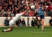 7 June 1998, Declan Darcy Dublin in action against Ken Doyle Kildare , Leinster Football Championship. Picture Credit: Damien Eagers/SPORTSFILE