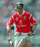 17 May 1998, Fergal McCormack of Cork in action during the National GAA Hurling League Final match between Cork and Waterford at Semple Stadium in Thurles, Co Tipperary. Photo by Ray McManus/Sportsfile