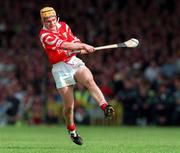 31 May 1998; Joe Deane of Cork during the Munster Senior Hurling Championship Quarter-Final match between Limerick and Cork at the Gaelic Grounds in Limerick. Photo by Ray McManus/Sportsfile