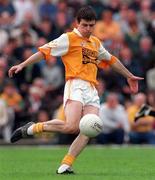 24 May 1998; John McManus of Antrim during the Ulster Senior Football Championship Quarter-Final match between Antrim and Donegal at Casement Park in Belfast. Photo by David Maher/Sportsfile