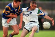 30 May 1998; Matty Kiely of Waterford is tackled by Declan Browne of Tipperary during the Munster Senior Football Championship Second Round match between Tipperary and Waterford at Ned Hall Park in Clonmel. Photo by Ray McManus/Sportsfile