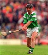 31 May 1998; Mike Gilligan of Limerick during the Munster Senior Hurling Championship Quarter-Final match between Limerick and Cork at the Gaelic Grounds in Limerick. Photo by Ray McManus/Sportsfile
