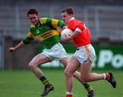 2 May 1998, Patrick McKeever Armagh in action against John Sheehan Kerry, U21 Football Championship Semi Final, Parnell Park. Picture Credit: Ray McManus/SPORTSFILE