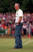 14 June 1998; Leitrim manager Peter McGinnity during the Connaght Football Championship match at Sean McDiarmuid Park in Leitrim. Photo by Brendan Moran/Sportsfile