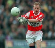 31 May 1998; Seamus Downey of Derry during the Ulster GAA Football Senior Championship Quarter-Final match between Derry and Monaghan at Celtic Park in Derry. Photo by David Maher/Sportsfile