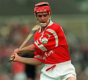 31 May 1998; Sean McGrath of Cork during the Munster Senior Hurling Championship Quarter-Final match between Limerick and Cork at the Gaelic Grounds in Limerick. Photo by Ray McManus/Sportsfile