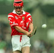 31 May 1998; Sean McGrath of Cork during the Munster Senior Hurling Championship Quarter-Final match between Limerick and Cork at the Gaelic Grounds in Limerick. Photo by Ray McManus/Sportsfile
