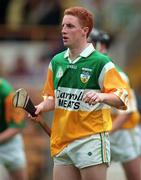 24 May 1998; Simon Whelahan of Offaly during the Leinster GAA Senior Hurling Championship Quarter-Final match between Offaly and Meath at Croke Park in Dublin. Photo by Ray McManus/Sportsfile