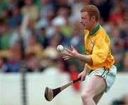 24 May 1998; Stephen Byrne of Offaly during the Leinster GAA Senior Hurling Championship Quarter-Final match between Offaly and Meath at Croke Park in Dublin. Photo by Ray McManus/Sportsfile