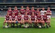7 June 1998; The Westmeath team prior to the Leinster Senior Football Championship Quarter-Final match between Laois and Westmeath at Croke Park in Dublin. Photo by David Maher/Sportsfile