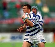26 May 2001; Jan Cunningham of Dungannon during the AIB All-Ireland League Final match between Dungannon and Cork Constitution at Lansdowne Road in Dublin. Photo by Brendan Moran/Sportsfile