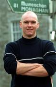 14 June 2001; Monaghan footballer Jason Hughes stands for a portrait at Slane in Meath. Photo by David Maher/Sportsfile