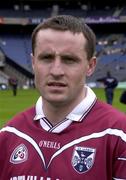 17 June 2001; Adrian Corcoran of Westmeath ahead of the Leinster Junior Football Championship Semi-Final match between Offaly and Westmeath at Croke Park in Dublin. Photo by Ray McManus/Sportsfile