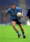 17 June 2001; Senan Connell of Dublin during the Bank of Ireland Leinster Senior Football Championship Semi-Final match between Dublin and Offaly at Croke Park in Dublin. Photo by Ray Lohan/Sportsfile