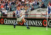 26 May 2001; Jonathan Bell of Dungannon scores his side's first try during the AIB All-Ireland League Final match between Dungannon and Cork Constitution at Lansdowne Road in Dublin. Photo by Matt Browne/Sportsfile