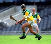 10 June 2001; Gary Hannify of Offaly during the Guinness Leinster Senior Hurling Championship Semi-Final match between Kilkenny and Offaly at Croke Park in Dublin. Photo by Ray McManus/Sportsfile