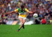 17 June 2001; Ciaran McManus of Offaly during the Bank of Ireland Leinster Senior Football Championship Semi-Final match between Dublin and Offaly at Croke Park in Dublin. Photo by Ray Lohan/Sportsfile