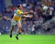 17 June 2001; Finbarr Cullen of Offaly during the Bank of Ireland Leinster Senior Football Championship Semi-Final match between Dublin and Offaly at Croke Park in Dublin. Photo by Ray McManus/Sportsfile