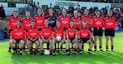 9 June 2001; The Down team ahead of the Bank of Ireland All-Ireland Senior Football Championship Qualifier Round 1 match between Down and Armagh at Casement Park in Belfast. Photo by Ray McManus/Sportsfile