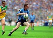 17 June 2001; Coman Goggins of Dublin during the Bank of Ireland Leinster Senior Football Championship Semi-Final match between Dublin and Offaly at Croke Park in Dublin. Photo by Brian Lawless/Sportsfile