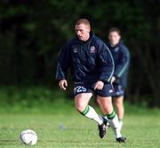 3 June 2001; Glen Crowe during a Republic of Ireland Training Session in Tallinn, Estonia. Photo by David Maher/Sportsfile