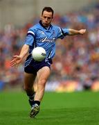 17 June 2001; Ian Robertson of Dublin during the Bank of Ireland Leinster Senior Football Championship Semi-Final match between Dublin and Offaly at Croke Park in Dublin. Photo by Ray Lohan/Sportsfile