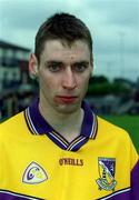 16 June 2001; Mattie Forde of Wexford ahead of the Bank of Ireland All-Ireland Senior Football Championship Qualifier Round 1 Replay match between Westmeath and Wexford at Cusack Park in Mullingar, Westmeath. Photo by Brian Lawless/Sportsfile