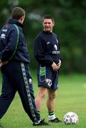 3 June 2001; Robbie Keane during a Republic of Ireland Training Session in Tallinn, Estonia. Photo by Damien Eagers/Sportsfile