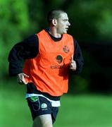 3 June 2001; Rory Delap during a Republic of Ireland Training Session in Tallinn, Estonia. Photo by David Maher/Sportsfile